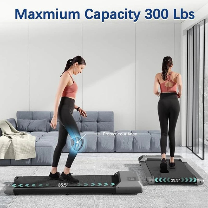 300lbs Treadmill Home 2.5HP Walking Running Fitness Machine