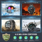 Military Smart Watch 1000mAh GPS AMOLED 10ATM Waterproof Call