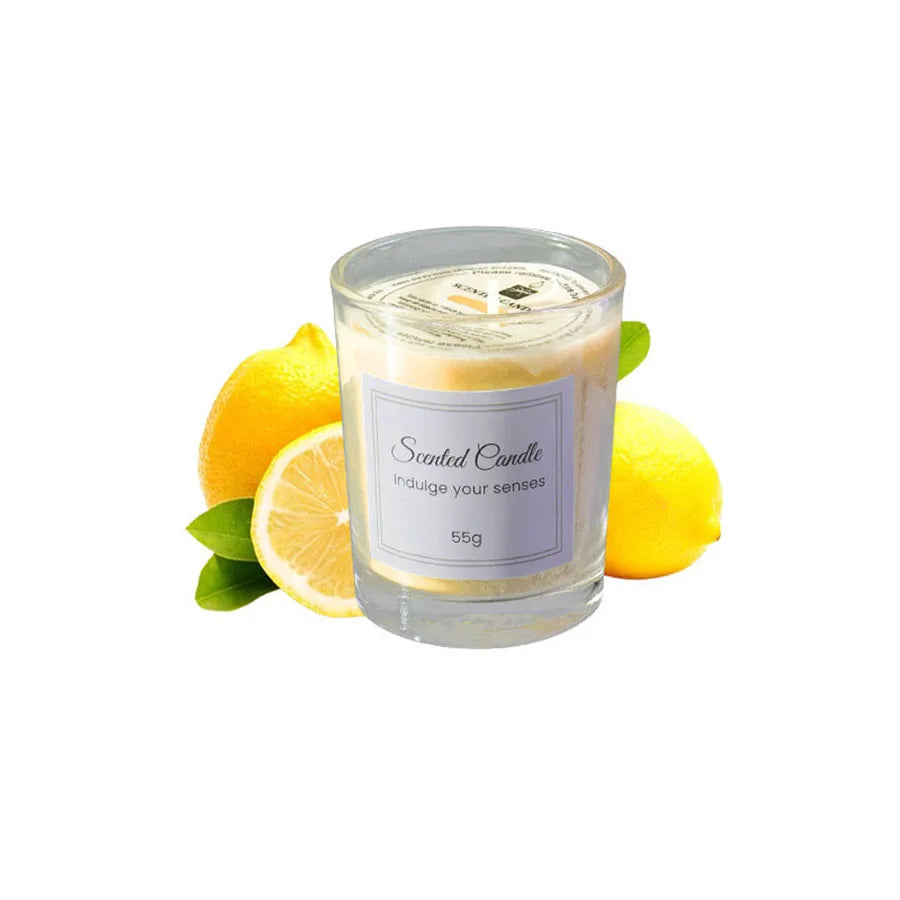 Aromatherapy Candle Gift Box Handmade Soy Wax Glass Luxury