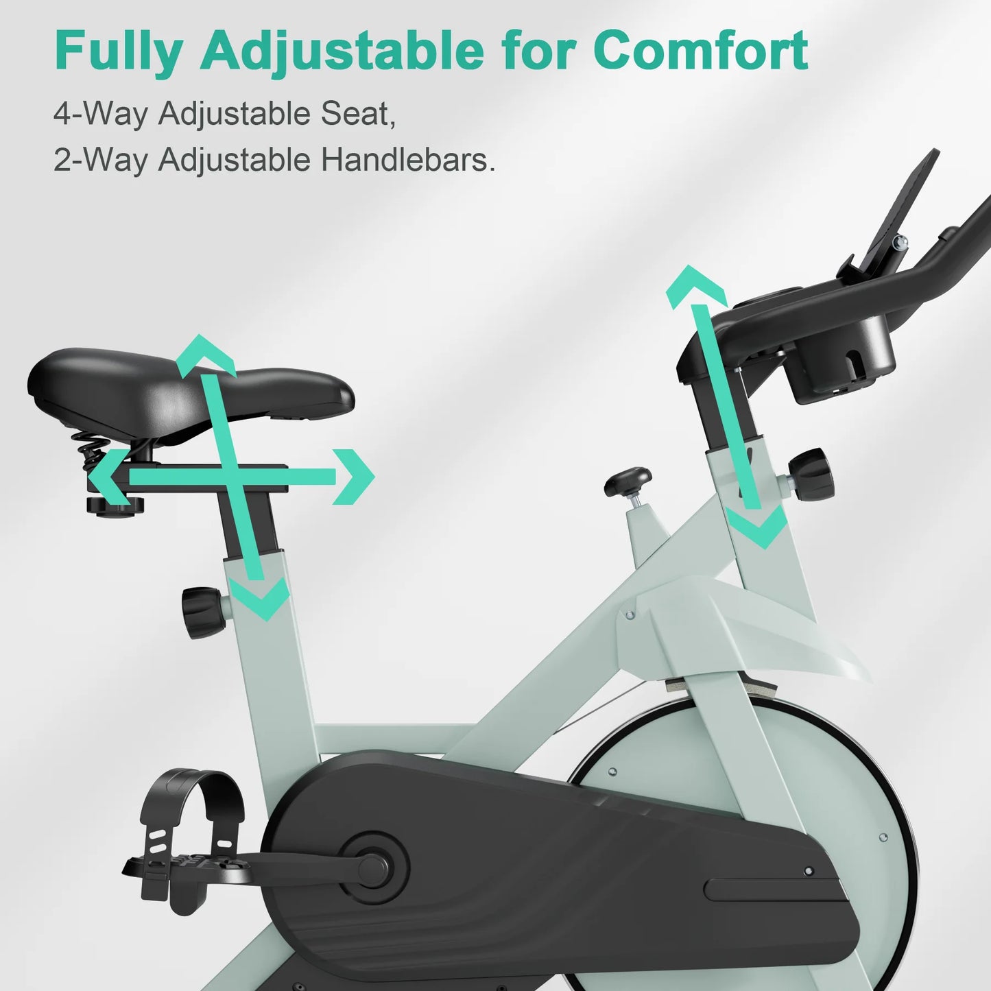Exercise Bike 32 Level Magnetic Resistance Home Cycling Machine
