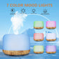500ML USB Wood Grain Aroma Diffuser Humidifier with Remote