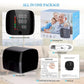 LED Rechargeable Wrist Blood Pressure Monitor Voice Broadcast Tonometer