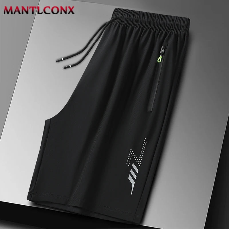 Mens 3XL Quick Dry Jogging Shorts Breathable Lightweight Summer