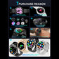 2025 Smart Watch Mens Outdoor Sports AMOLED Waterproof Fitness