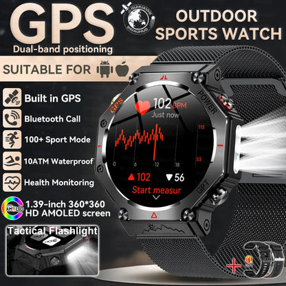 Military Smart Watch T Rex 3 GPS AMOLED Waterproof Bluetooth