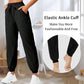 Women's Loose Running Fitness Pants Side Pockets Yoga Joggers