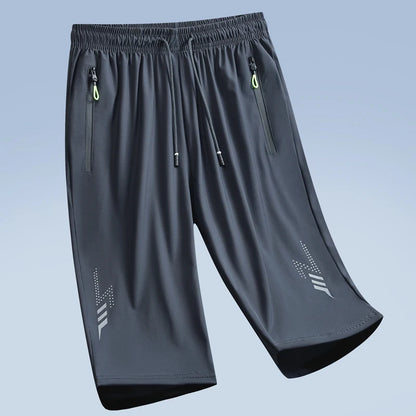 Mens 3XL Quick Dry Jogging Shorts Breathable Lightweight Summer