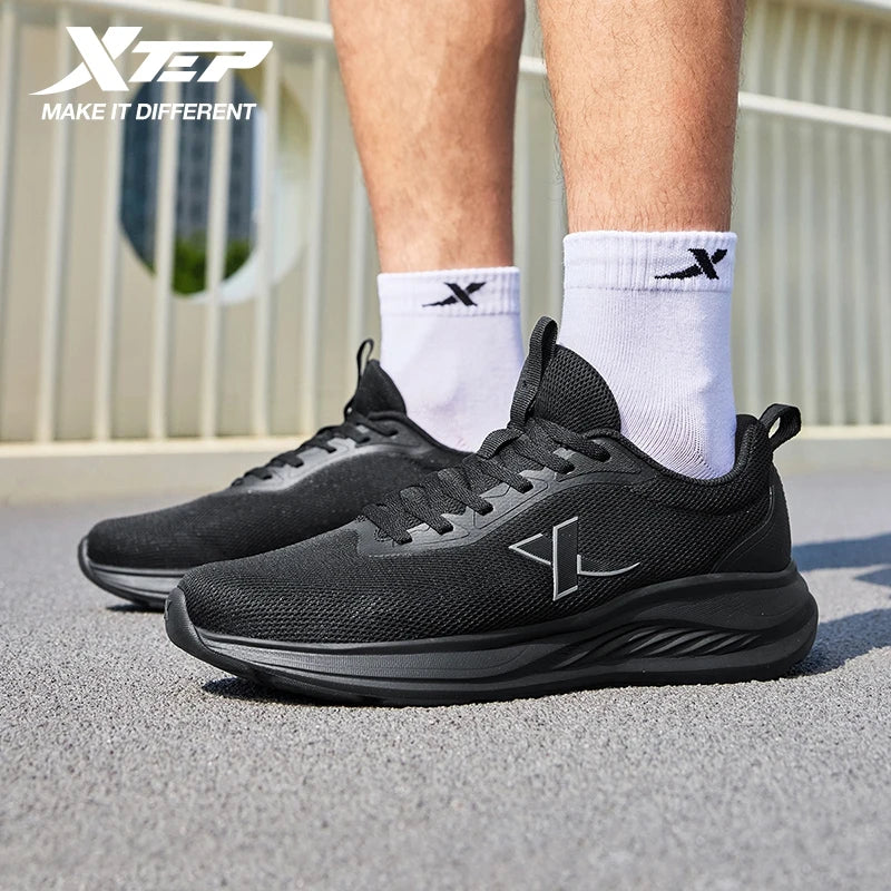 Mens Running Shoes Breathable Mesh Lightweight Shock Absorbing Sports