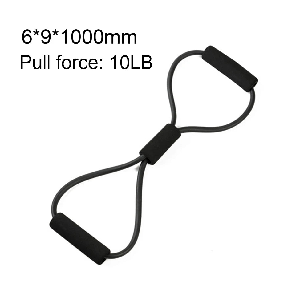 Yoga Resistance Bands Elastic Puller 8 Shaped Chest Expander