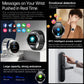Smart Watch Sapphire Glass Health Tracker ECG Blood Pressure