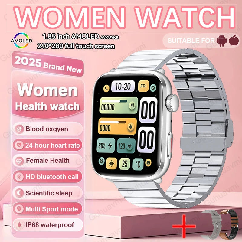 2025 AI Smart Watch Health Monitor NFC Fitness Tracker