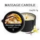 Massage Oil Candle Aromatherapy Stress Relief Skin Moisturizing Luxury