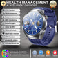 Smart Watch Sapphire Glass Health Tracker ECG Blood Pressure