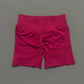 Women's High Waist Fitness Shorts Push Up Gym Workout