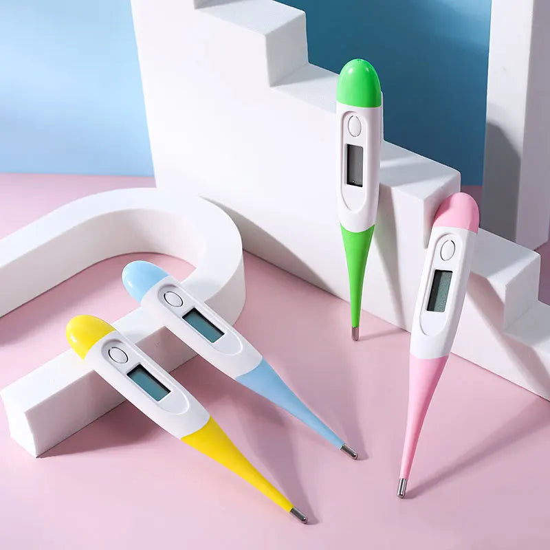 Digital Fever Thermometer Fast Reading LCD Backlit Medical Device