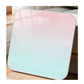Gradient Color LED Digital Glass Weight Scale Body Balance