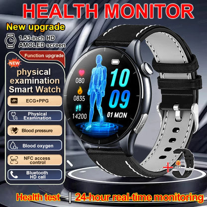 2026 Smart Watch NFC ECG Blood Oxygen Health Tracker