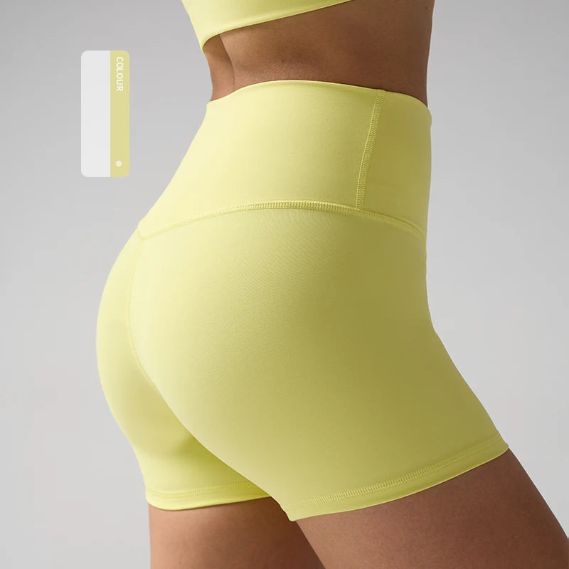 Women's High Waisted Yoga Shorts Quick Dry Fitness Leggings