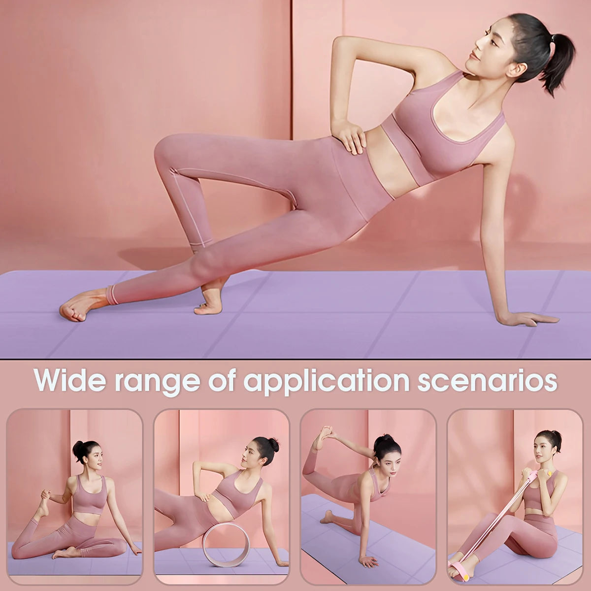 Foldable Yoga Mat Eco Friendly EVA Travel Exercise Mat