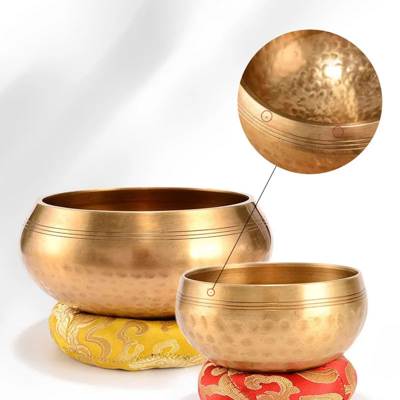 Tibetan Brass Singing Bowl Meditation Sound Healing Stress Relief