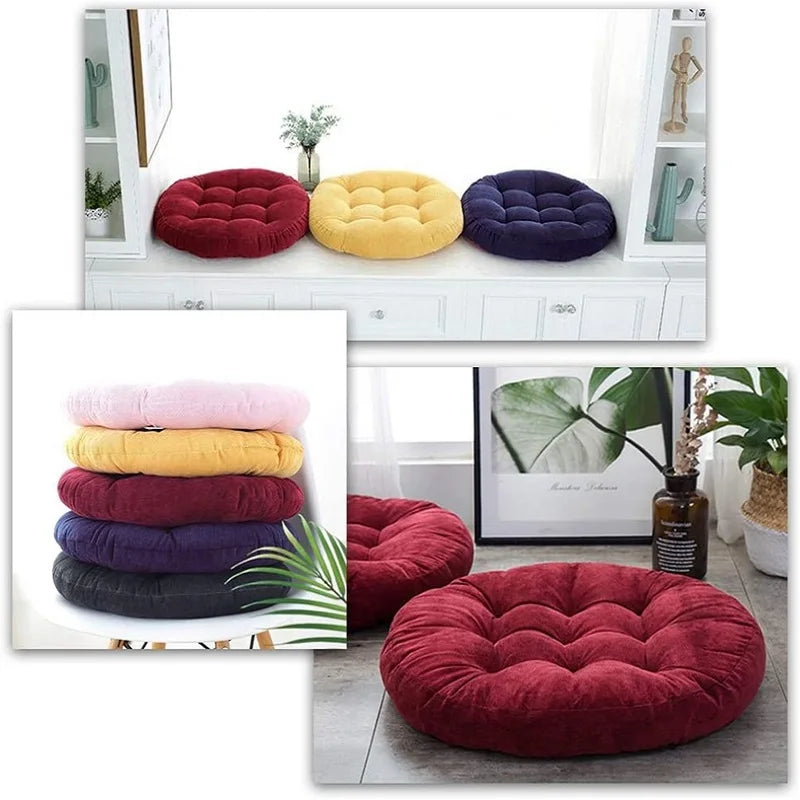Round Meditation Cushion Large Floor Pillow Seating