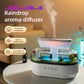 Aroma Humidifier Raindrop Ultrasonic Diffuser Colorful Light White Noise