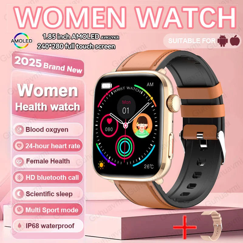 2025 AI Smart Watch Health Monitor NFC Fitness Tracker