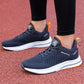 Mens Lightweight Running Shoes Breathable Mesh Casual Lace Up