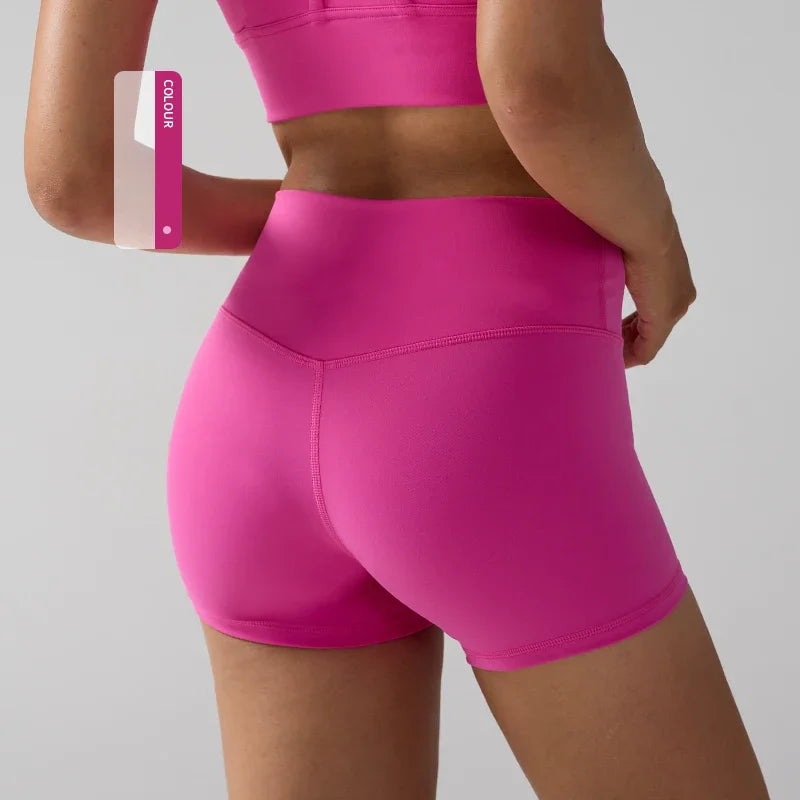 Women's High Waisted Yoga Shorts Quick Dry Fitness Leggings