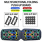Push Up Board Set Portable Foldable Multifunctional Fitness Equipment