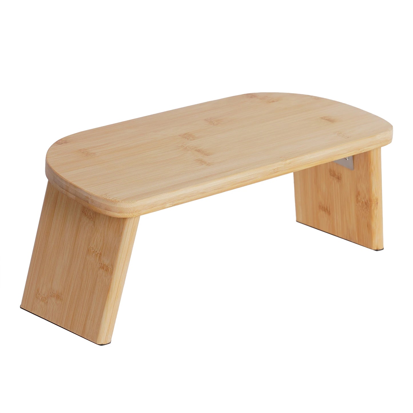 Foldable Bamboo Meditation Bench Kneeling Chair Velvet Pad Yoga