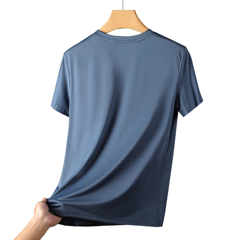 Mens Running Quick Dry T Shirt Breathable Outdoor Sports