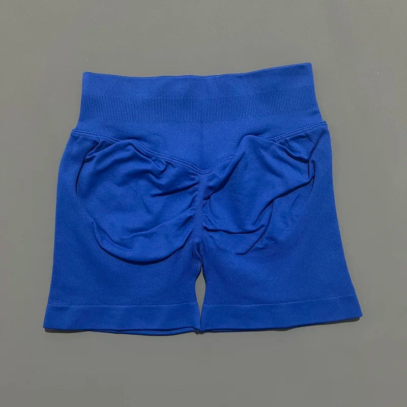 Women's High Waist Fitness Shorts Push Up Gym Workout