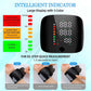 LED Rechargeable Wrist Blood Pressure Monitor Voice Broadcast Tonometer