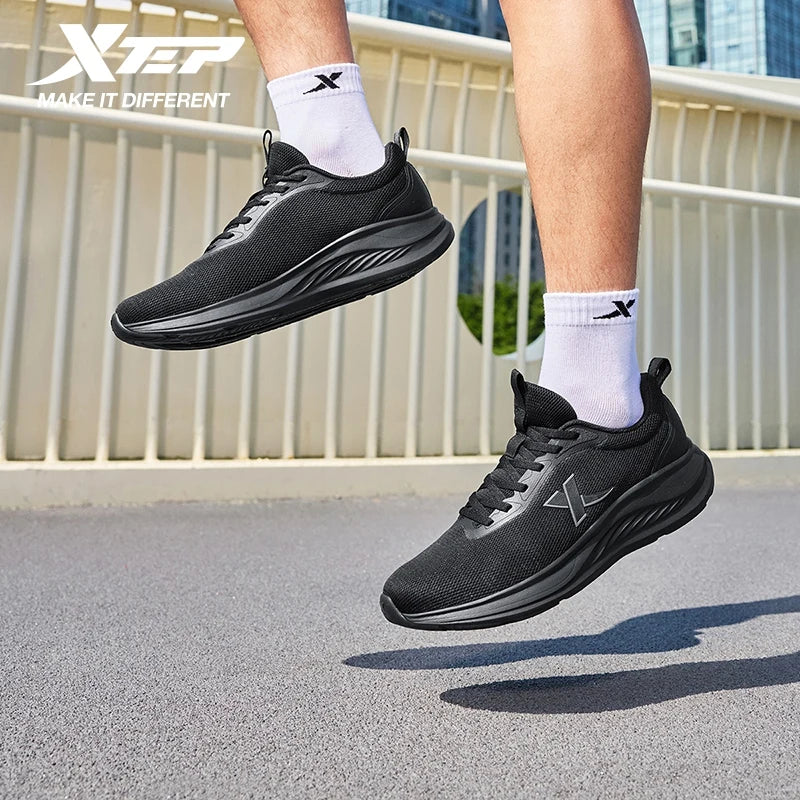 Mens Running Shoes Breathable Mesh Lightweight Shock Absorbing Sports