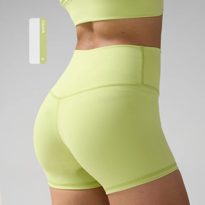 Women's High Waisted Yoga Shorts Quick Dry Fitness Leggings
