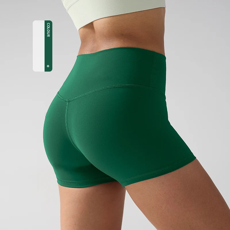 Women's High Waisted Yoga Shorts Quick Dry Fitness Leggings