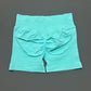 Women's High Waist Fitness Shorts Push Up Gym Workout