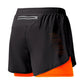 Mens Quick Dry Double Layer Running Shorts Fitness Workout