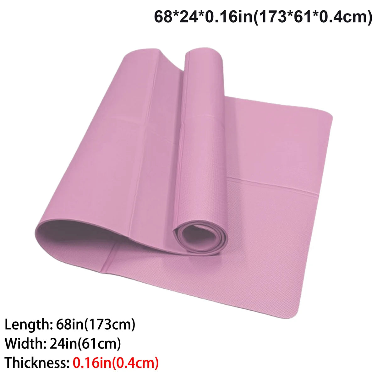 Foldable Yoga Mat Eco Friendly EVA Travel Exercise Mat