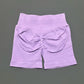 Women's High Waist Fitness Shorts Push Up Gym Workout