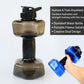 Dumbbell Shaped Water Bottle Fitness Cycling Outdoor Drinking Kettle