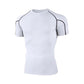 Mens Compression T Shirt Quick Dry Running Gym Workout