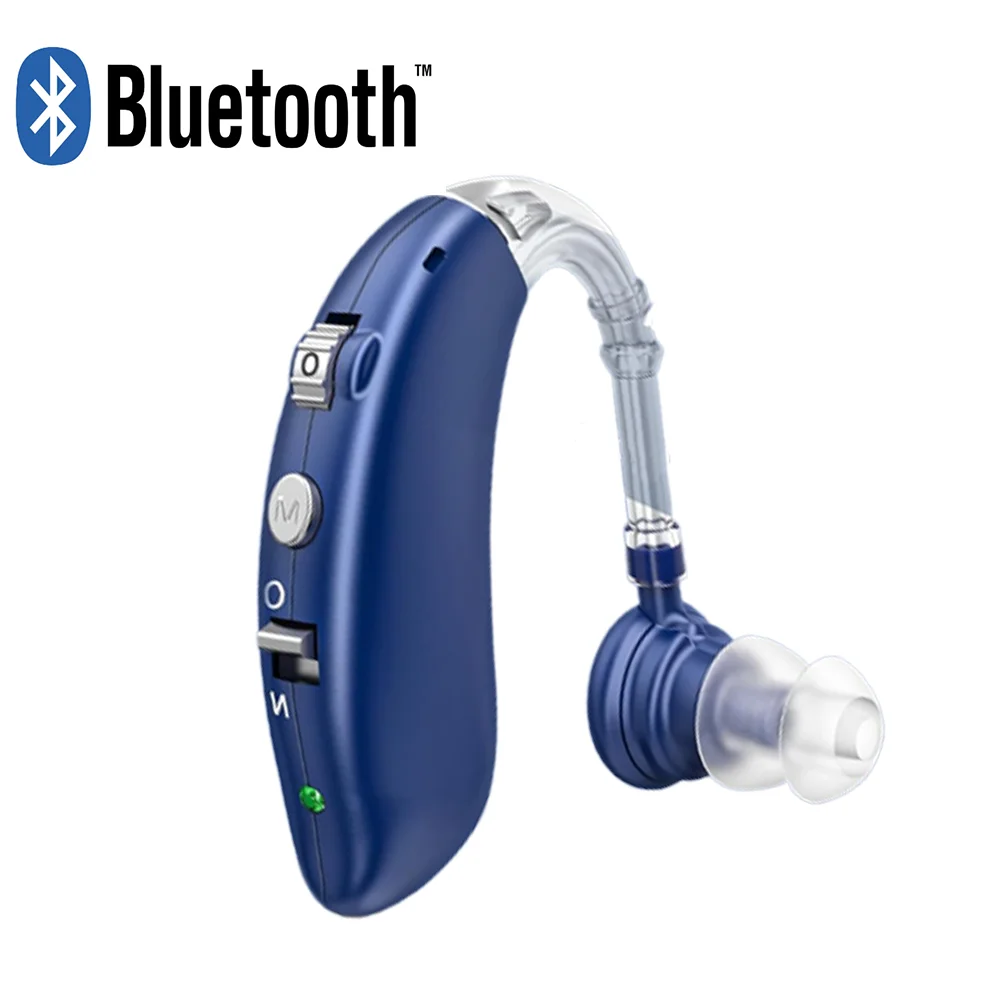 Rechargeable Digital Hearing Aid Adjustable Tone Sound Amplifier Portable