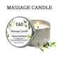 Massage Oil Candle Aromatherapy Stress Relief Skin Moisturizing Luxury