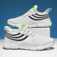 Mens Comfortable Breathable Platform Sneakers Summer Running Walking Shoes