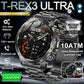 Military Smart Watch 1000mAh Battery 10ATM Waterproof Fitness Tracker