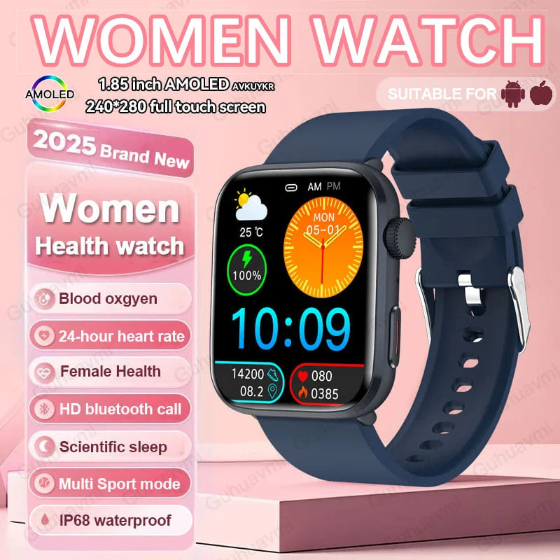 2025 AI Smart Watch Health Monitor NFC Fitness Tracker
