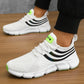 Mens Comfortable Breathable Platform Sneakers Summer Running Walking Shoes