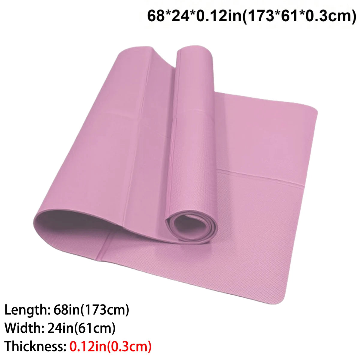 Foldable Yoga Mat Eco Friendly EVA Travel Exercise Mat
